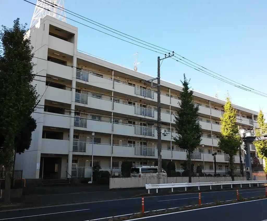 下平間第三住宅1号棟 外観