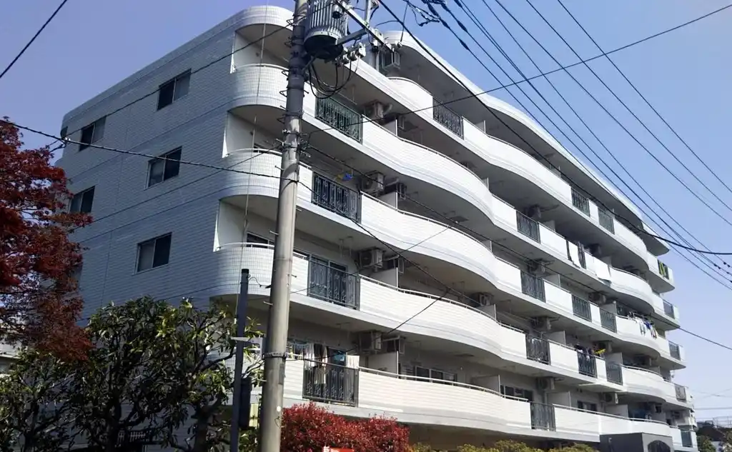 グリーンパレス国立 外観
