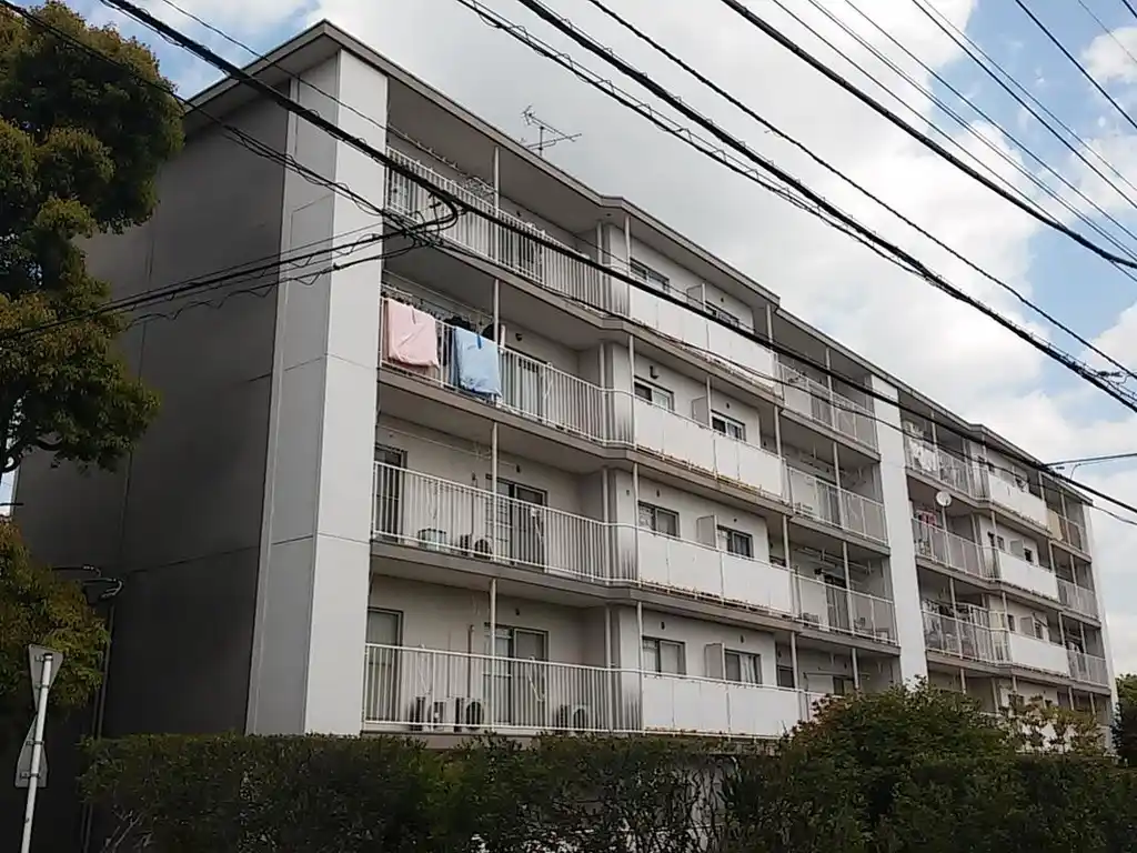 宮前平グリーンハイツ8号棟 外観