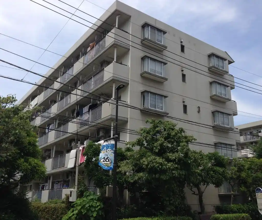 UR都市機構小杉御殿団地3号棟 外観