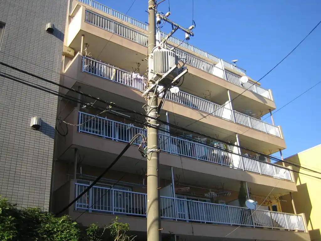 都立大佐和マンション 外観