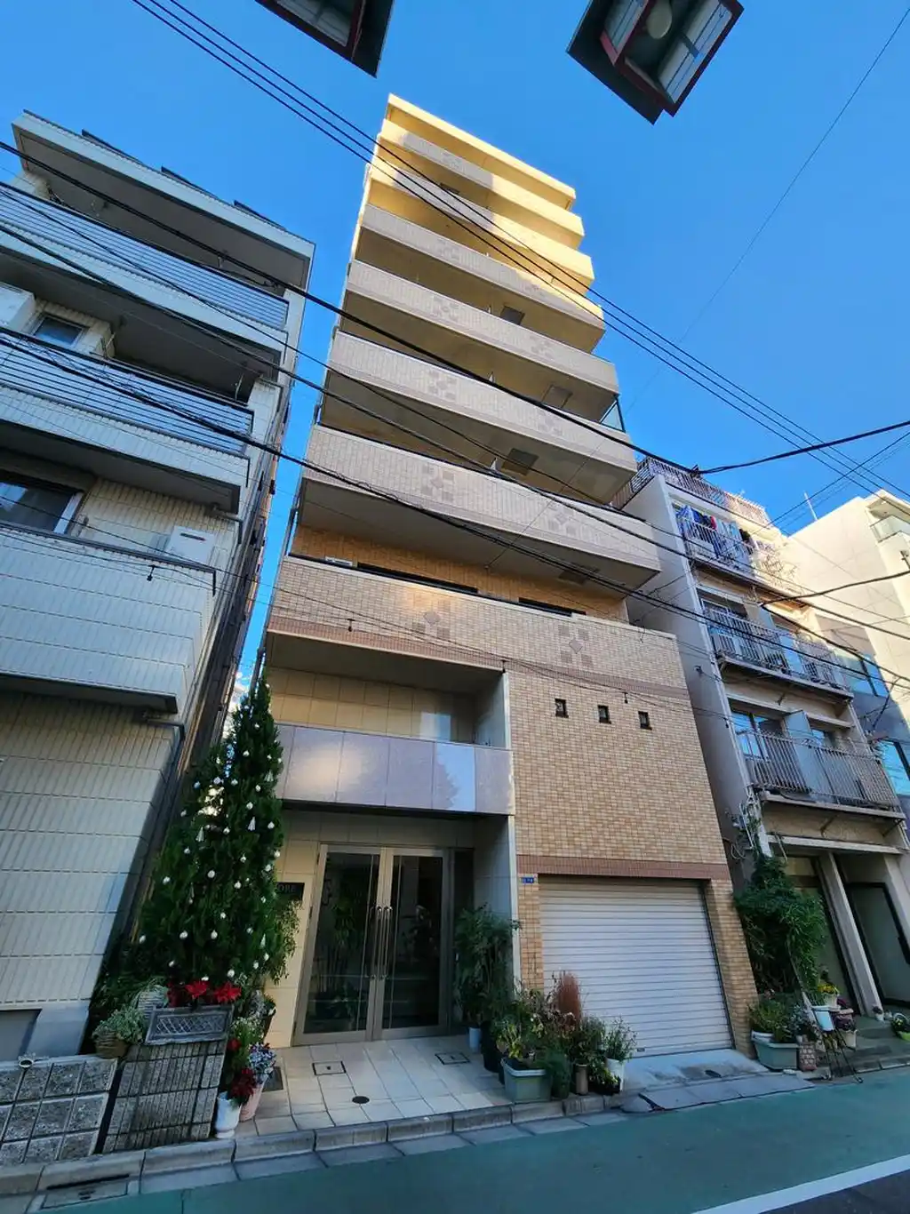 クオーレ旗の台 外観