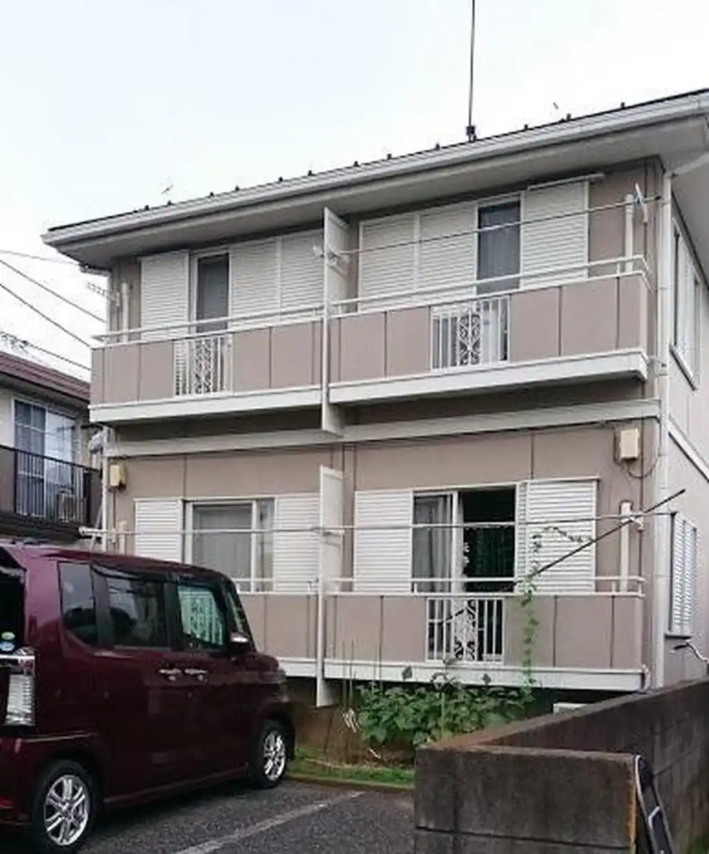 島田コーポB 外観