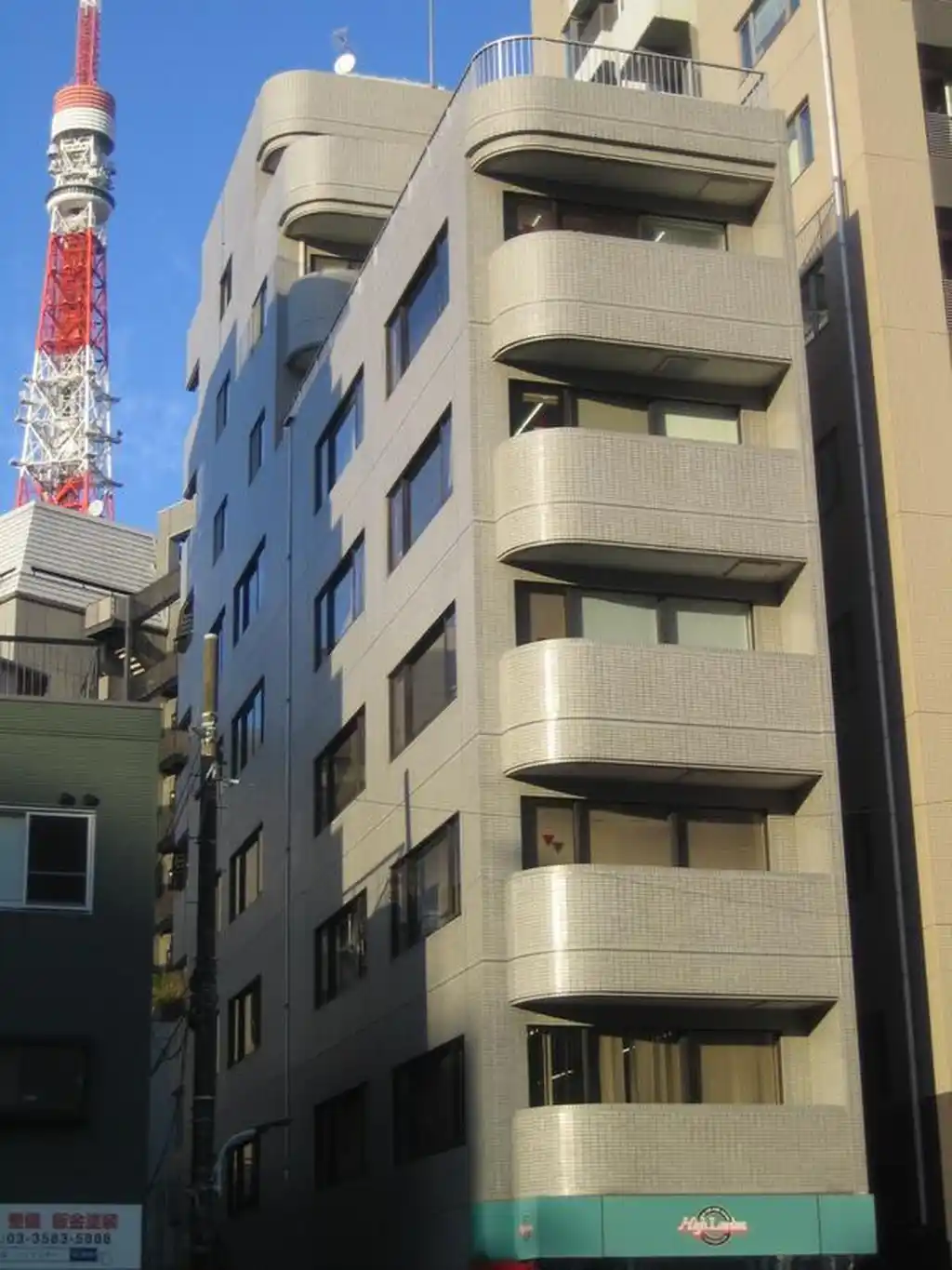 イイダアネックス東麻布 外観