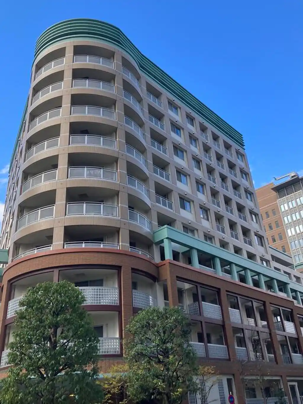 UR都市機構オーバルコート大崎ビュープラザ 外観