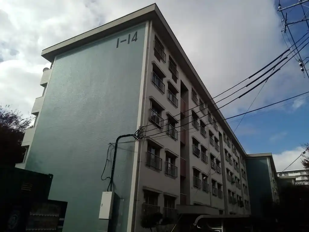 車返り団地1街区14号棟 外観
