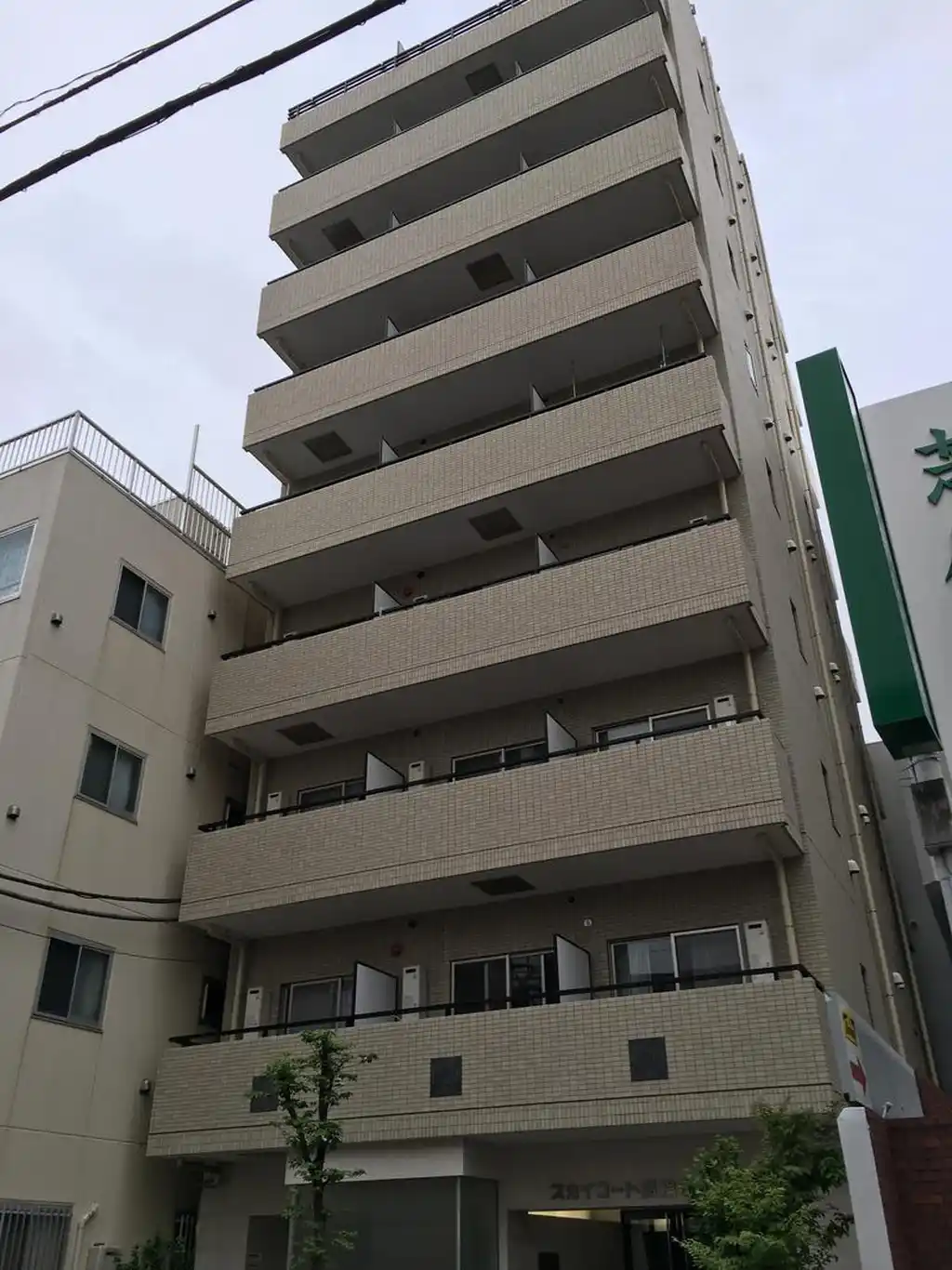 スカイコート高輪壱番館 外観