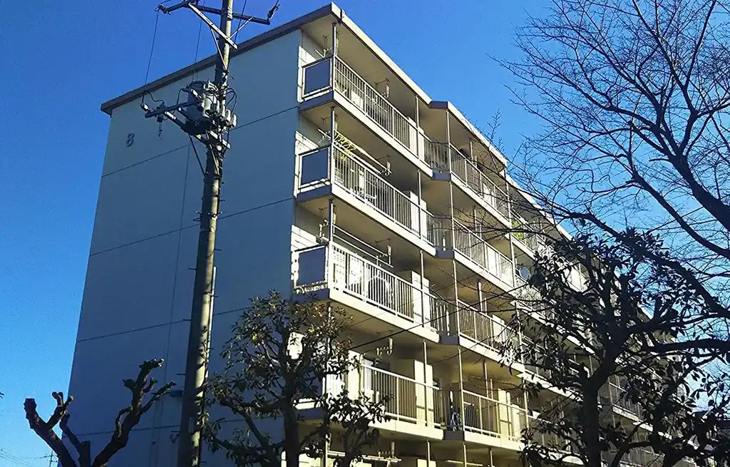 東向地団地8号棟 外観