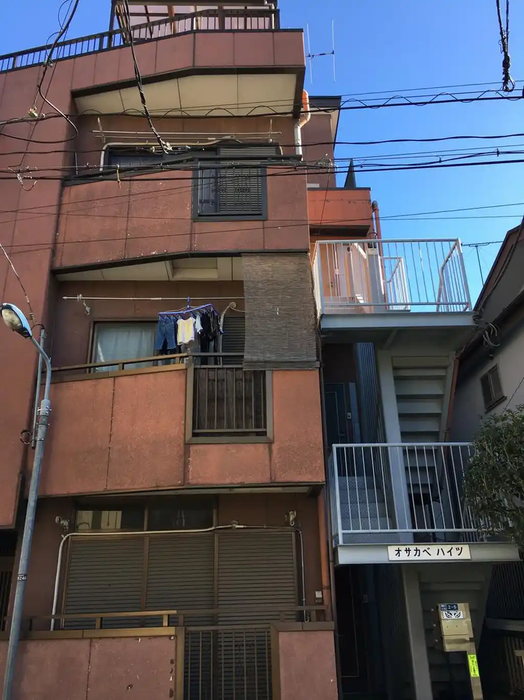 オサカベハイツ 外観