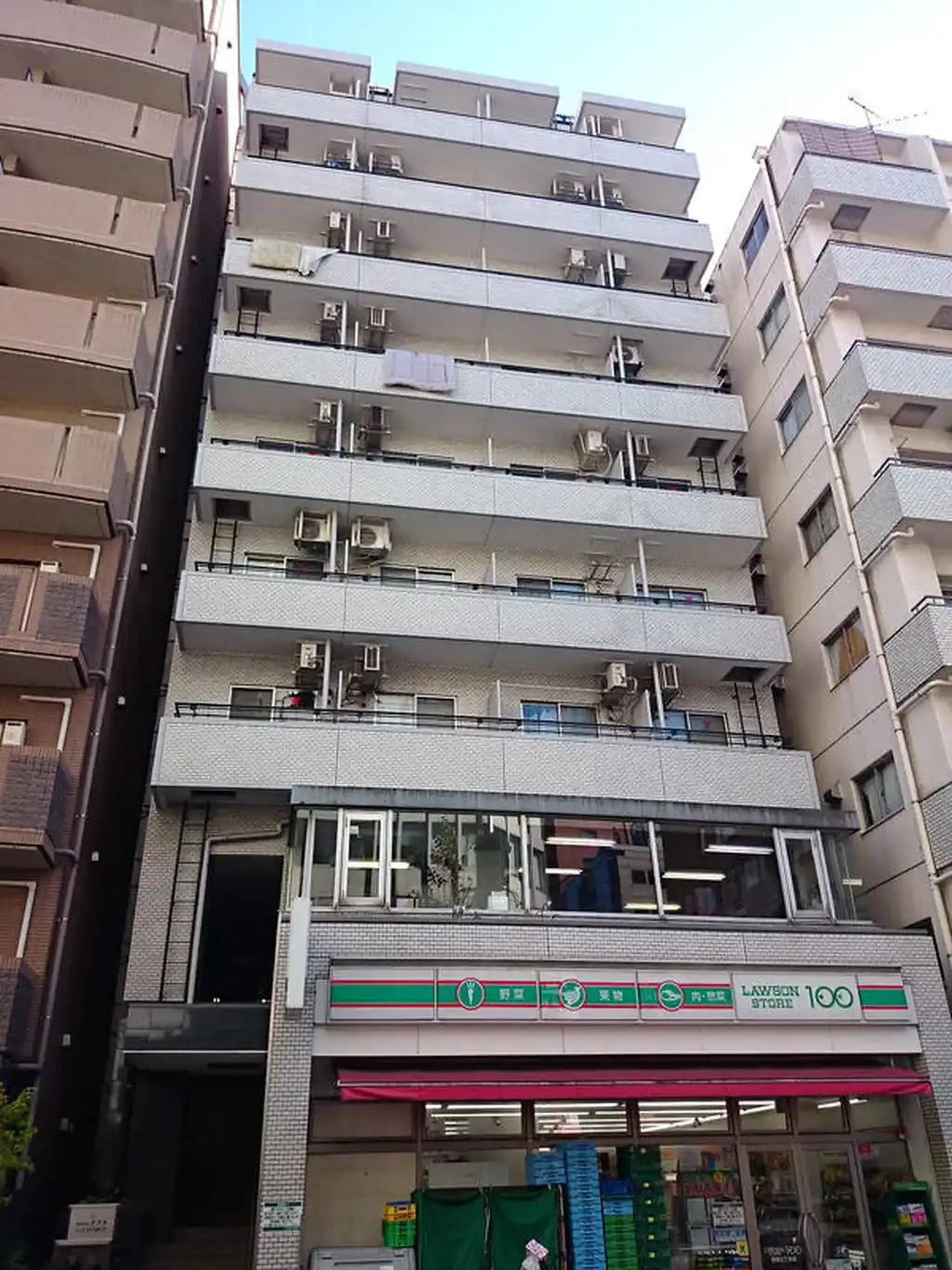 中銀ベル築地マンシオン 外観
