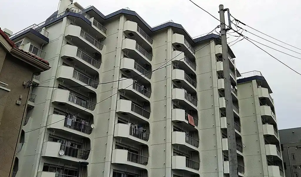 砧スカイハイツ 外観