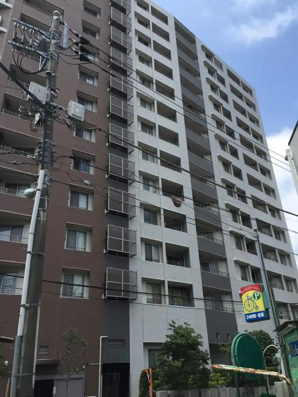 ライオンズシティ武蔵関 外観