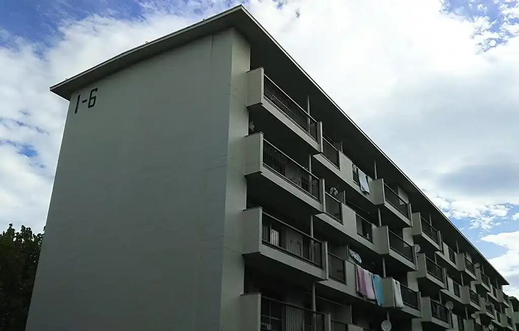 たまプラーザ住宅1-6号棟 外観