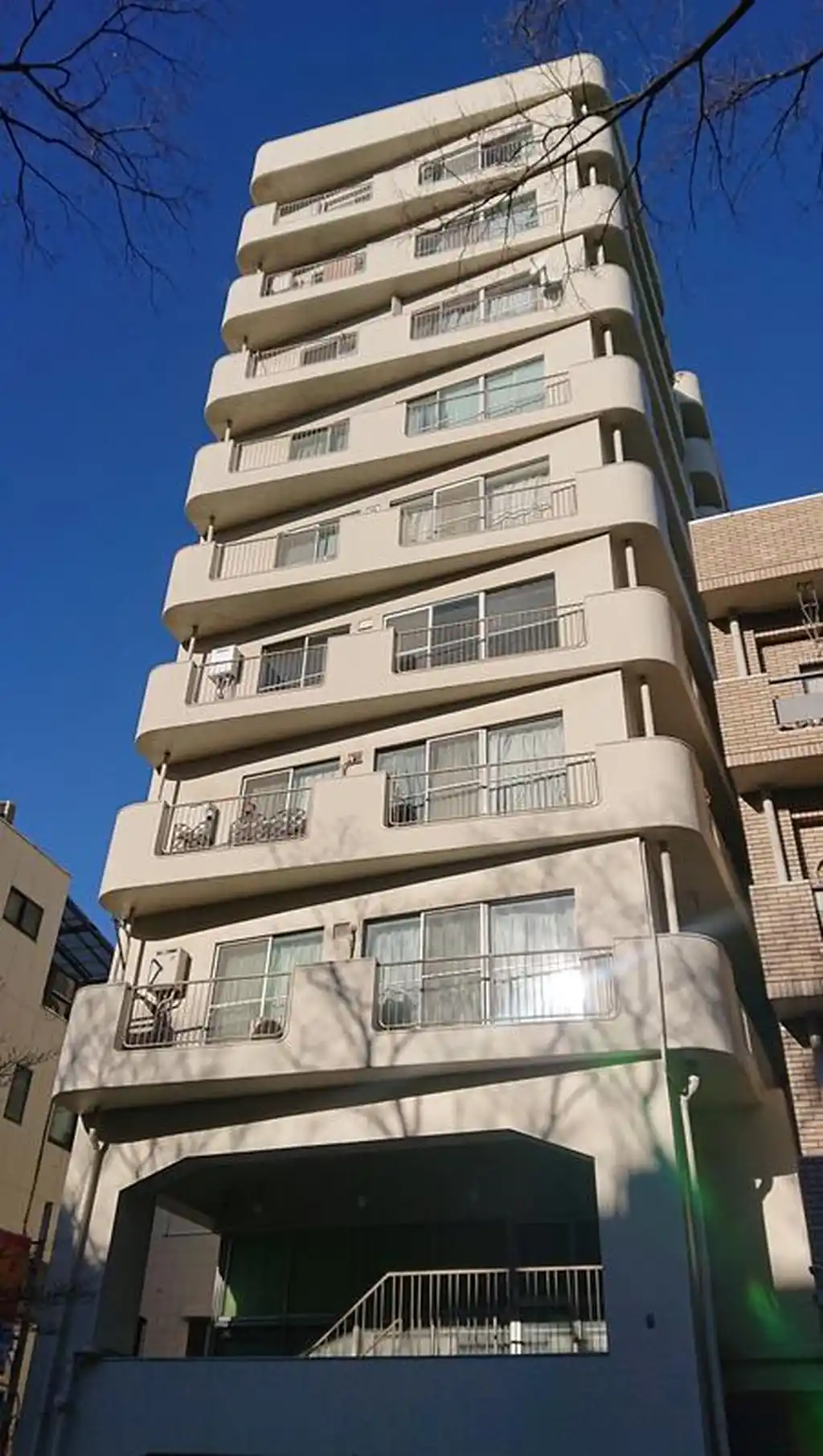 早稲田スカイマンション 外観