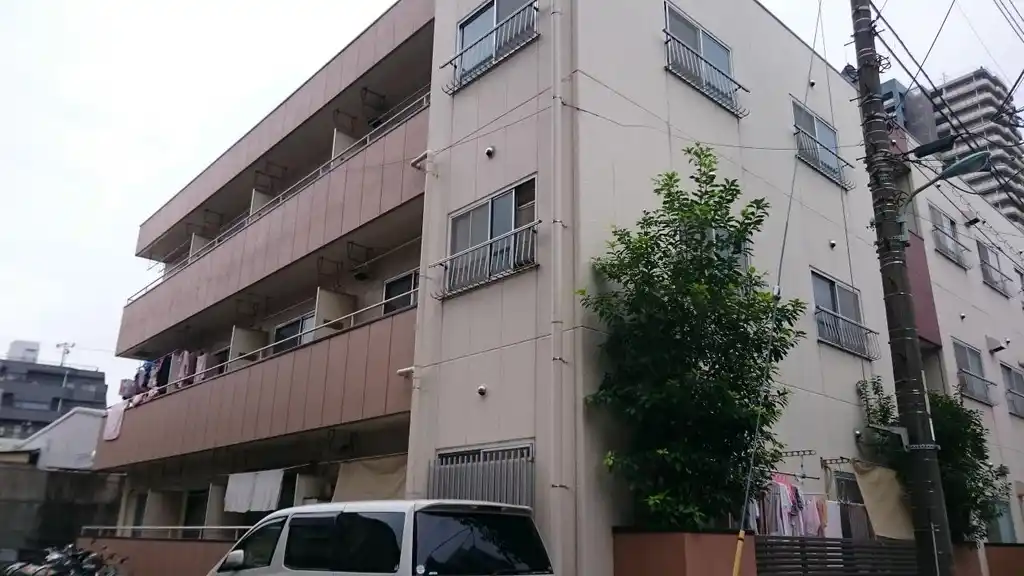 川口タウンハイツB棟 外観