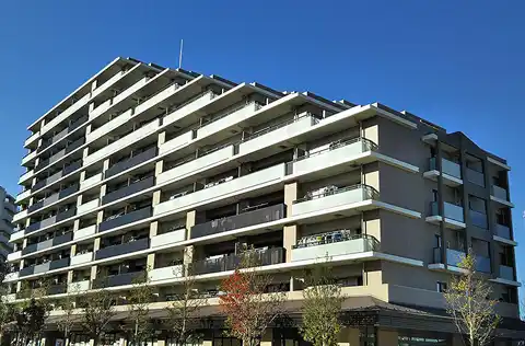 ドレッセ横浜十日市場リビングテラス