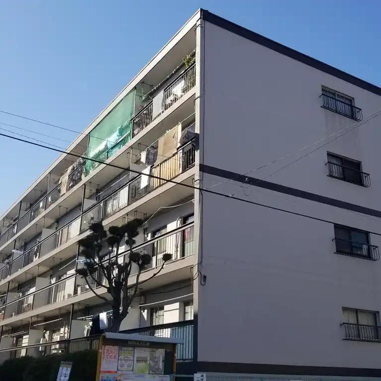 中銀青木公園団地4号館 外観