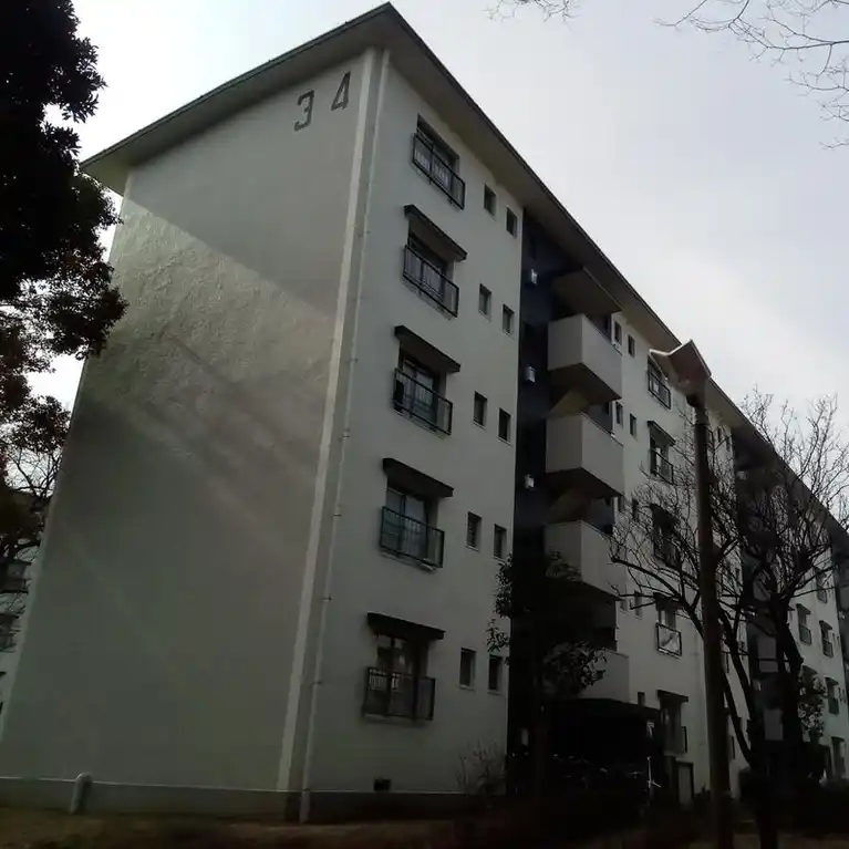 片倉台団地3-4号棟 外観
