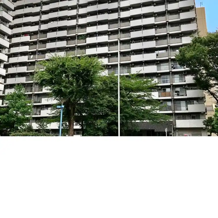 UR都市機構サンスクエア川崎1号棟 外観