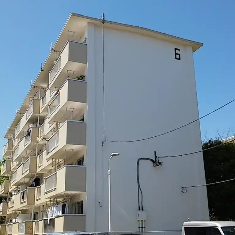 西けやき台団地6号棟 外観