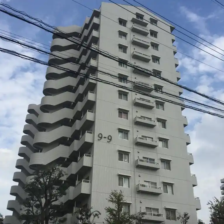 港北ニュータウンサントゥール中川9号棟 外観