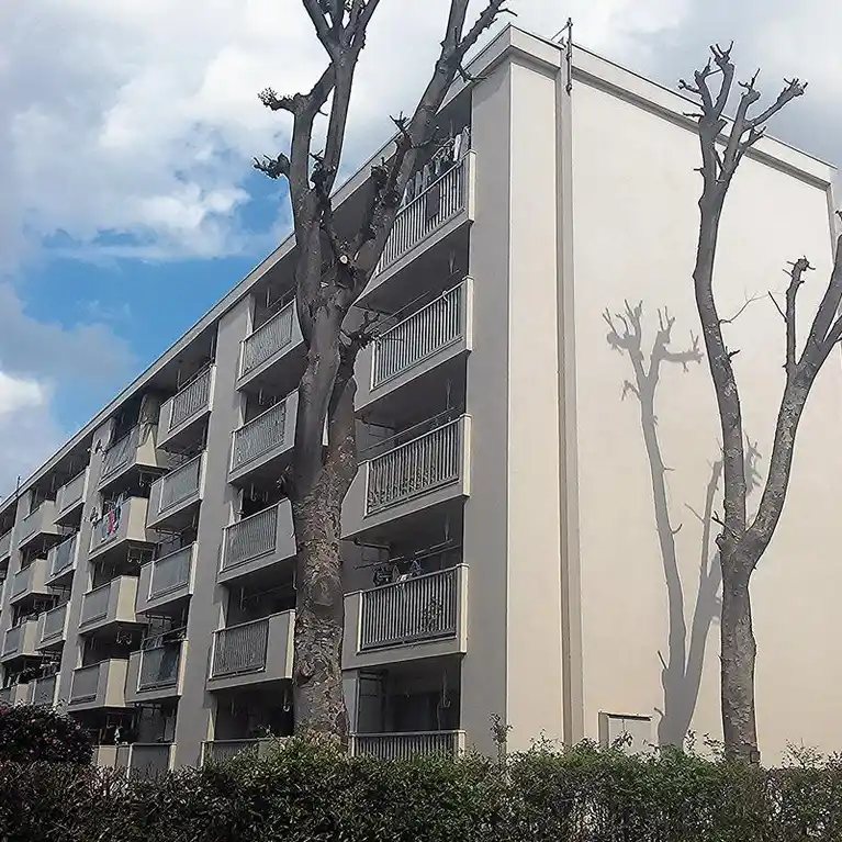 公社多摩川住宅ハ-11号棟 外観