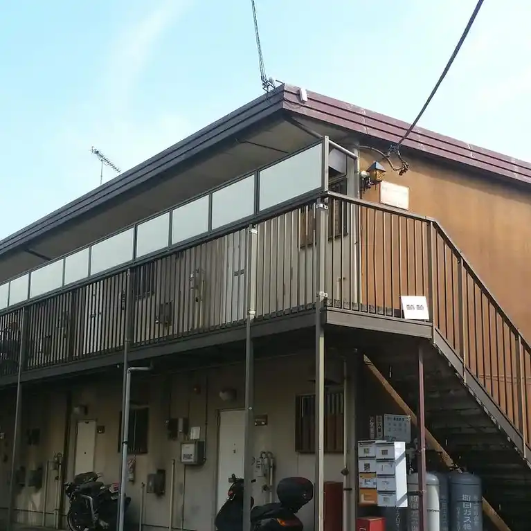 美里リバーサイドB棟 外観