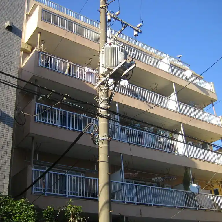 都立大佐和マンション 外観