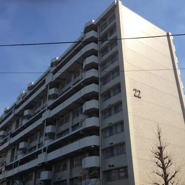 昭島つつじが丘ハイツ北住宅22号棟 外観