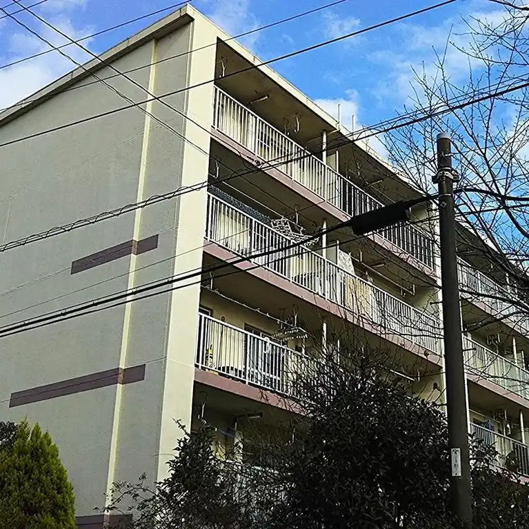 県公社竹山団地1104号棟 外観
