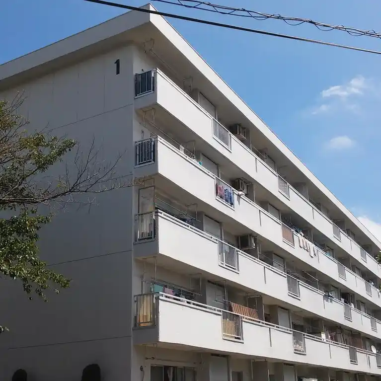 鹿島田グリーンハイツ1号棟 外観
